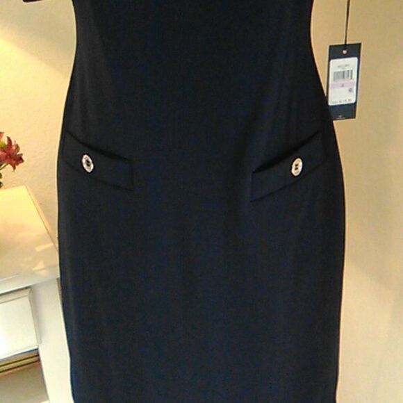 NWT Tommy Hilfiger Navy Dress - Picture 3 of 12